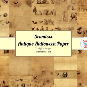 x32 Antike Halloween Papier Texturen, vintage rustikale shabby Papier Hintergründe druckbare Scrapbook Papier für den kommerziellen Gebrauch | PNG-Datei