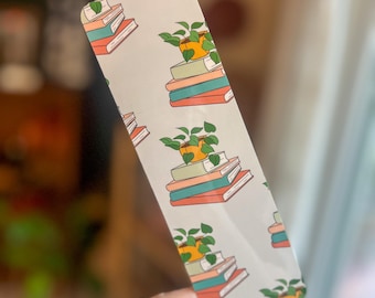 Vines & Spines | | Laminated Bookmark | Book Gift | Aesthetic Bookmarks | Bookish Themed Bookmark | Bookish Accessories | Handmade Gifts