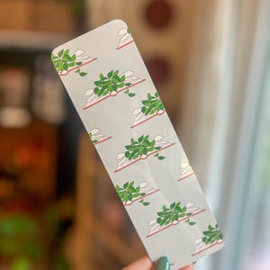 Blooming Book | | Laminated Bookmark | Book Gift | Aesthetic Bookmarks | Bookish Themed Bookmark | Bookish Accessories | Handmade Gifts