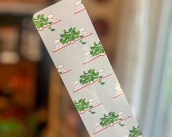 Blooming Book | | Laminated Bookmark | Book Gift | Aesthetic Bookmarks | Bookish Themed Bookmark | Bookish Accessories | Handmade Gifts