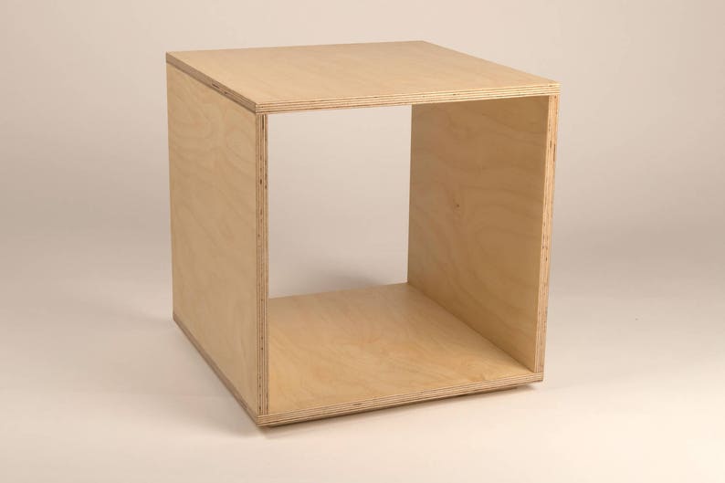 Modular Plywood Storage Cube Etsy UK