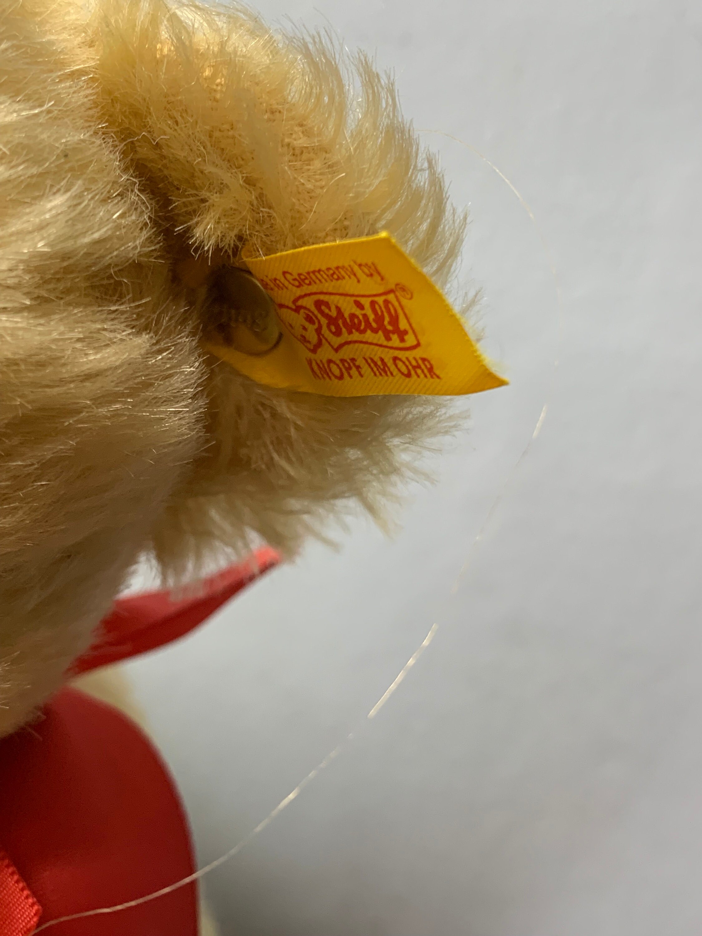* vintage steiff ୨୧ * もも色リボンの ウサちゃん vintage steiff ୨୧ * もも色リボンの ウサちゃん