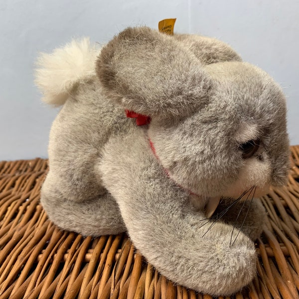 Rare STEIFF 1980s Hoppel  Plush Rabbit  EAN2957/13