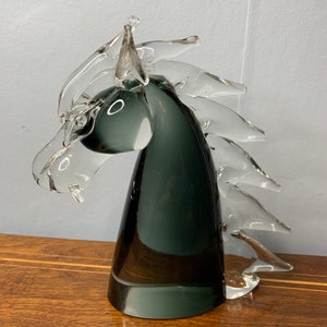 Murano venetian glass horse - Etsy 日本