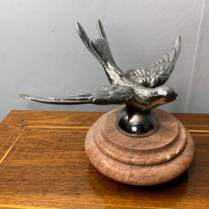Vintage Rare Austin 7 Swallow car macot. 1927-29