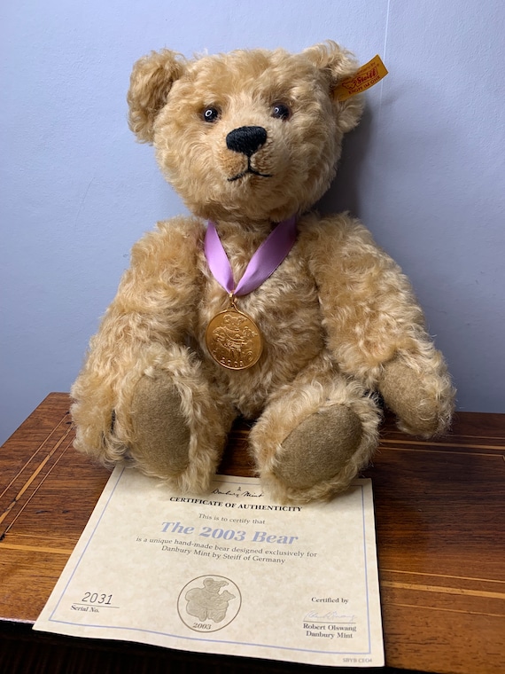STEIFF the 2003 Mohair Teddy Bear EAN660931 - Etsy