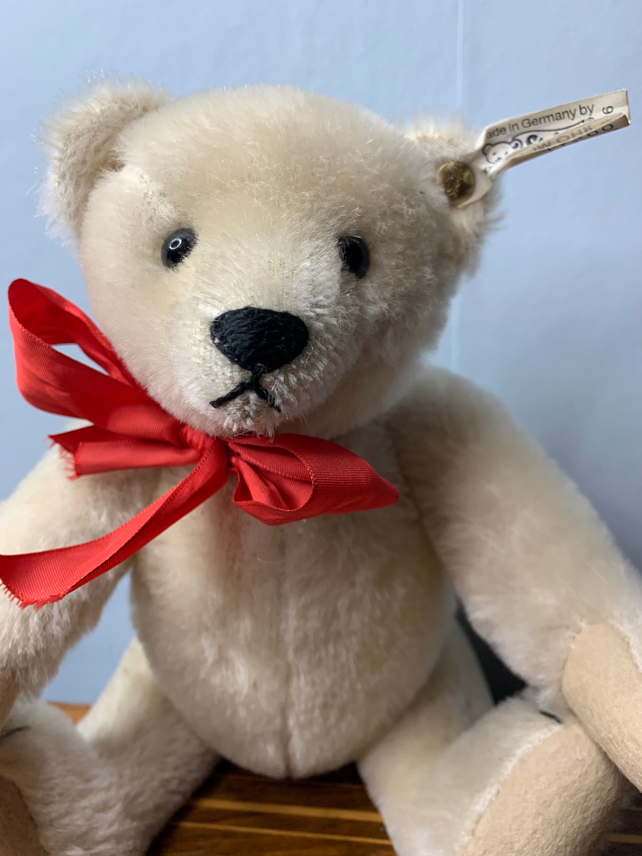 STEIFF レア ハロッズ ミュージカル モヘア テディベア EAN 0291/26