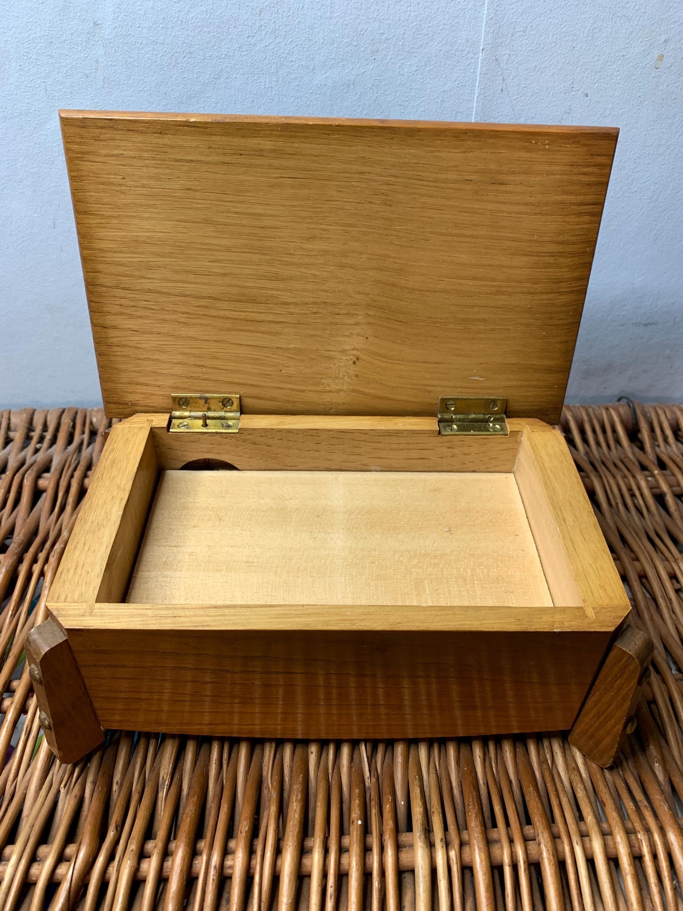 Vintage Wooden Lador Music Box Playing Loch Lomond - Etsy