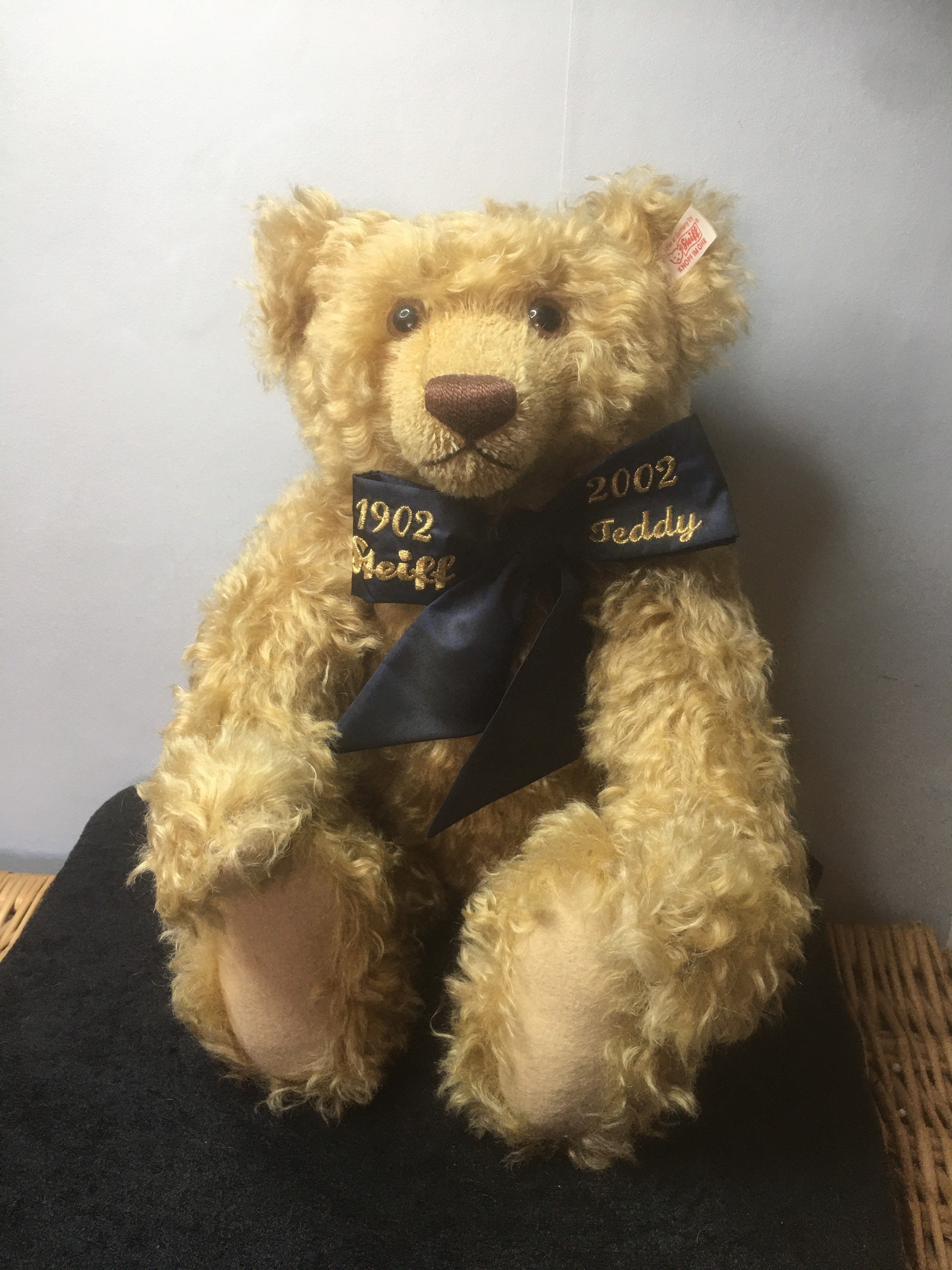 Buy Vintage Large STEIFF Centenary 100 Years Mohair Teddy Bear