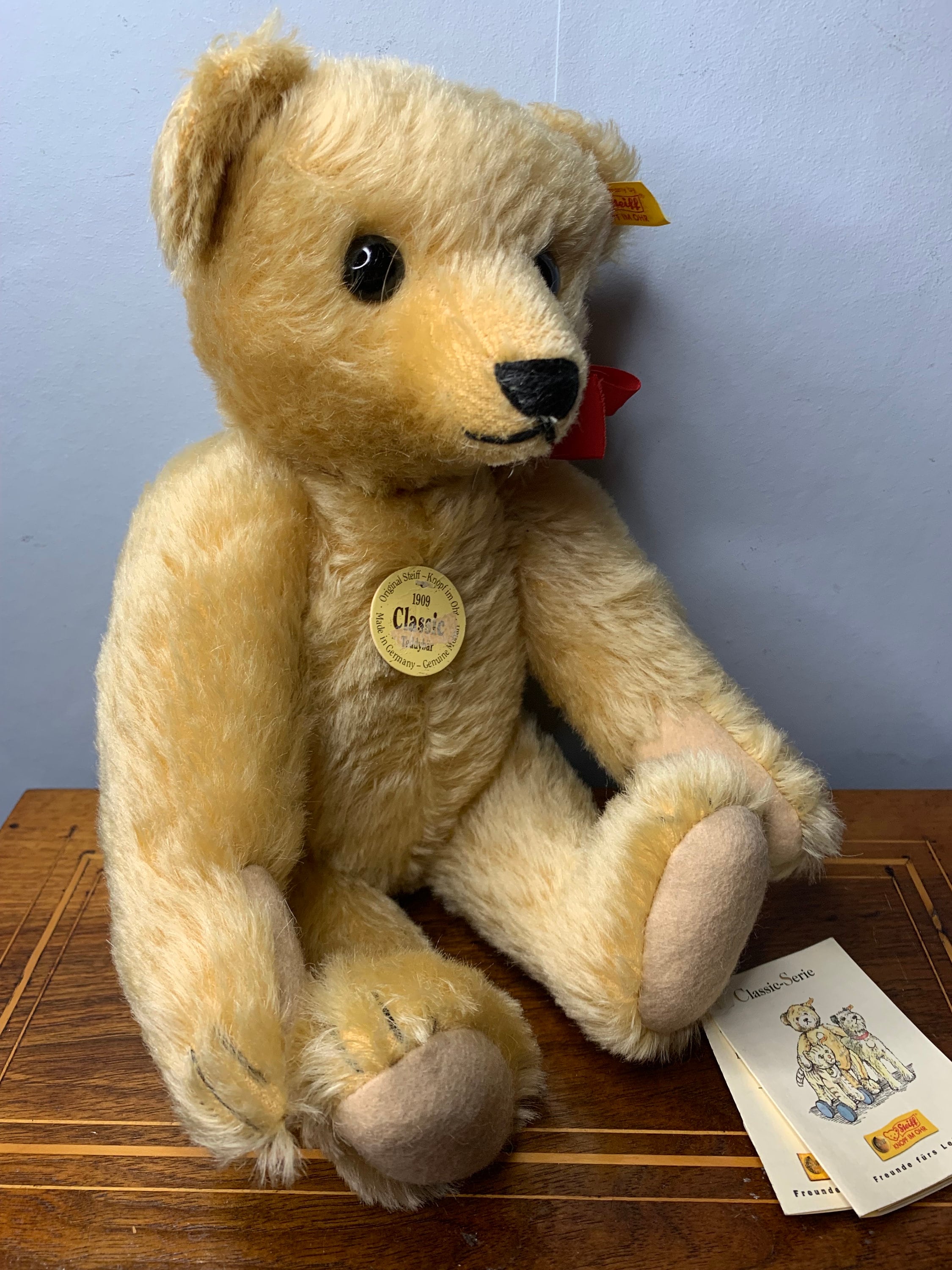 STEIFF Classic 1909 Replica Mohair TEDDY BEAR 000379 - Etsy Canada