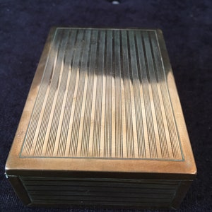 Vintage State Express Brass Cigarette Box - Etsy