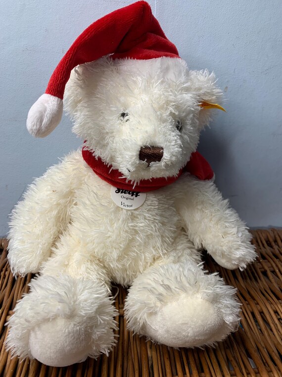 シュタイフ ビクター クリスマス テディベア EAN111716 30 cm - Etsy 日本