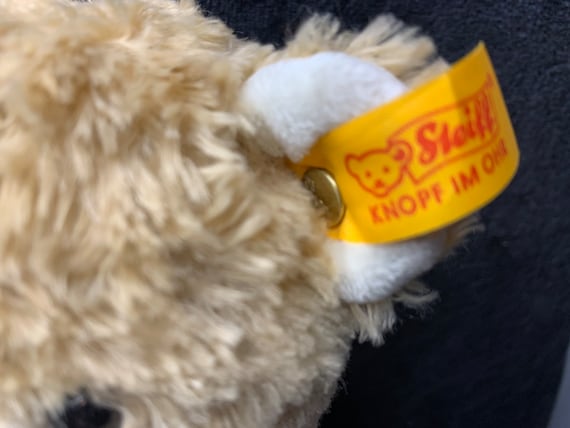 Steiff Classic 1920 Teddy Bear 2003 Brass Mohair Replica