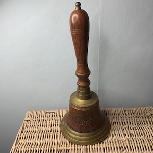 Vintage Large Brass Captains Bell