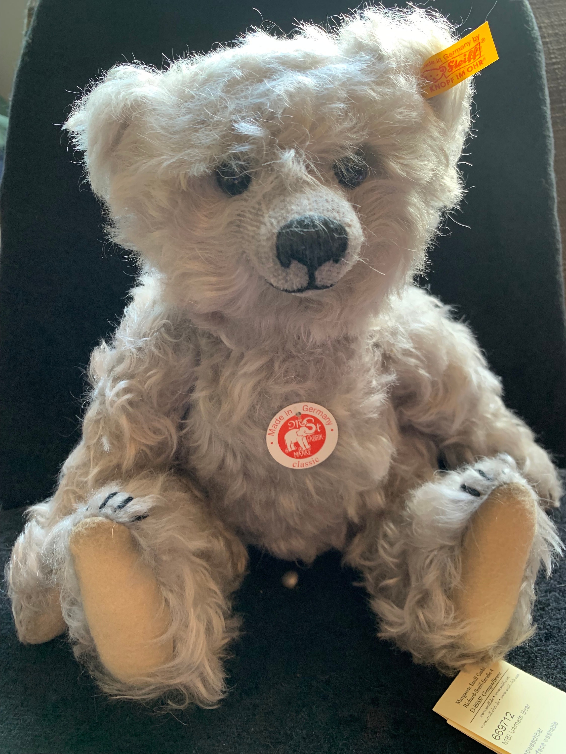 Mohair Teddy bear PAB シュタイフ Amazon.com: Steiff Original 11