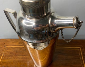 1930年代イギリス製ヴィンテージシルバーメッキカクテルシェーカー