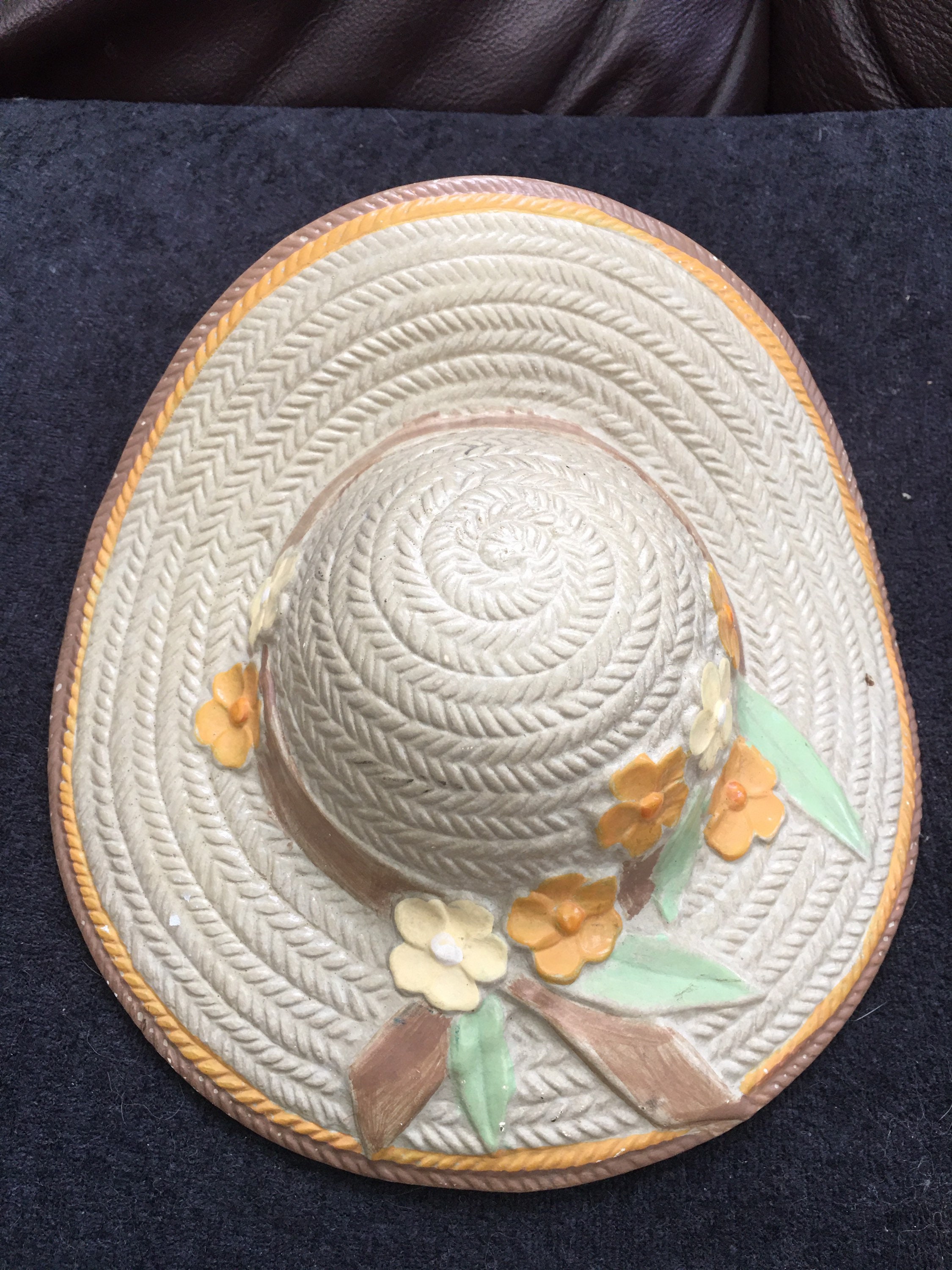 Vintage Italian Straw Hats — Perfect for Hat Wall or Decor Vintage Italian Straw Raffia Hats - Etsy main image 2
