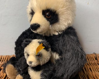 STEIFF オリジナル クラシック ステッデッド パンダ ベア 24 cm EAN