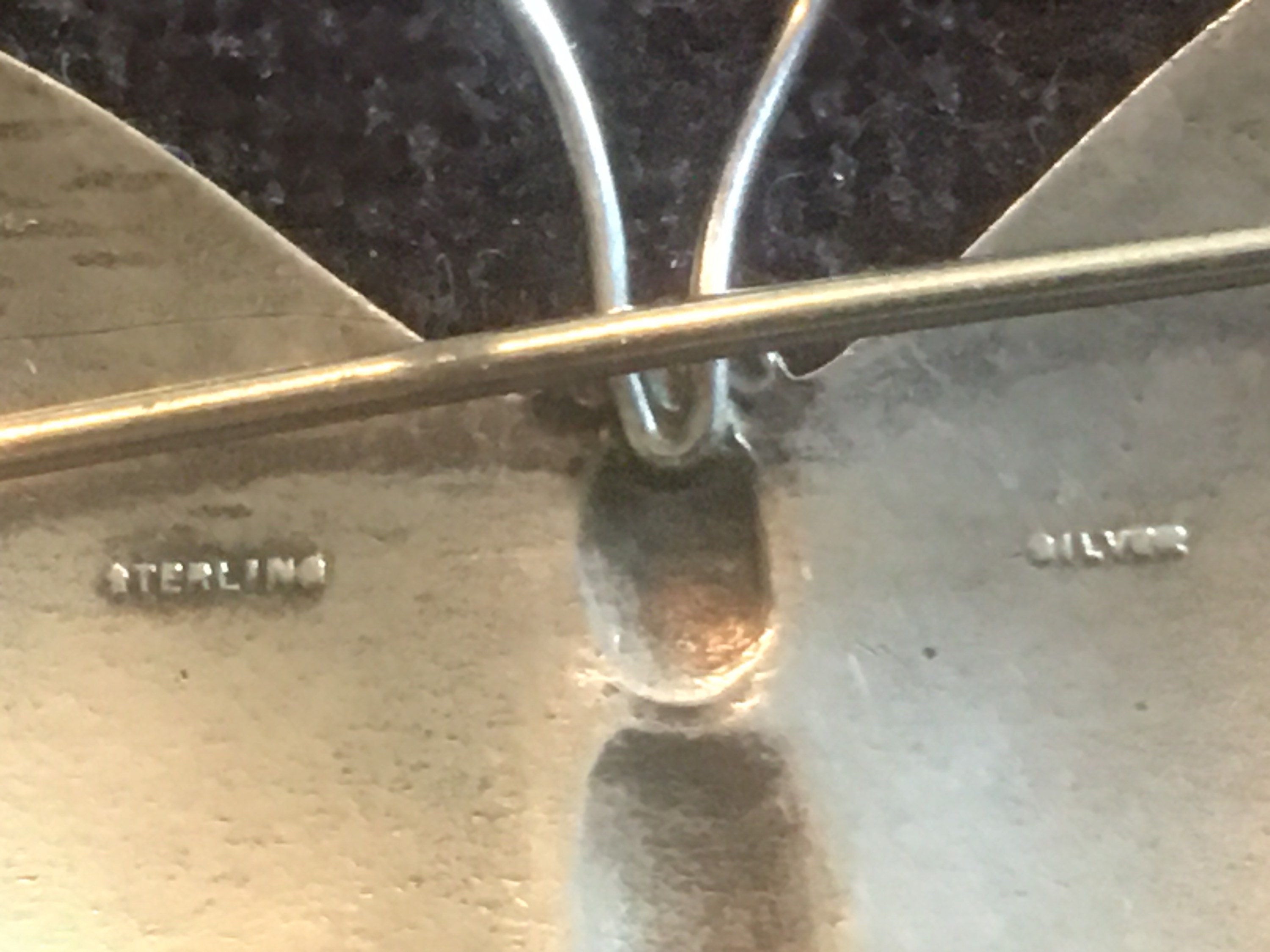 Antique Large John Atkins and Sons in Turquoise Sterling Etsy