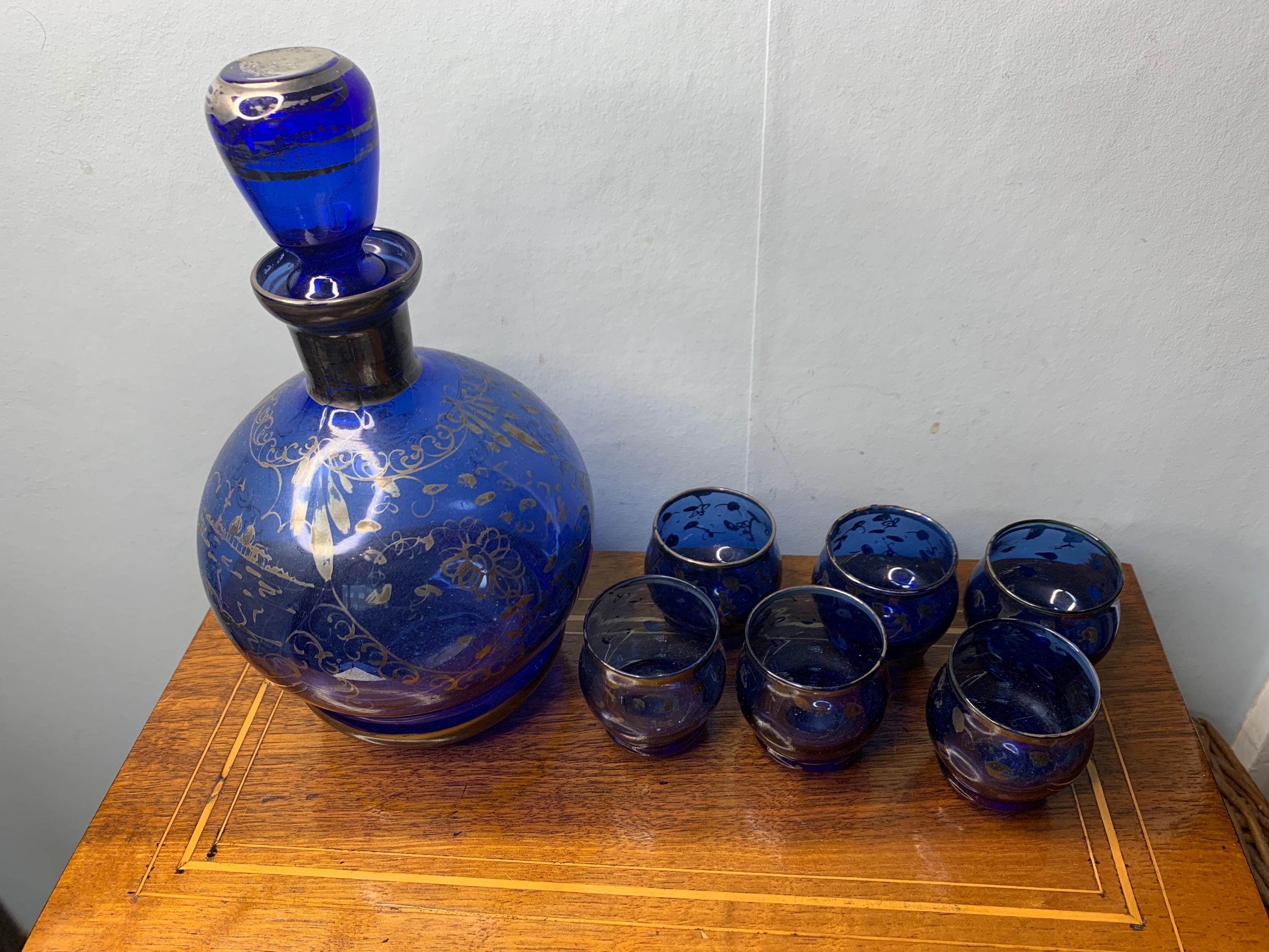 Venetian murano glass decanter set - Etsy 日本