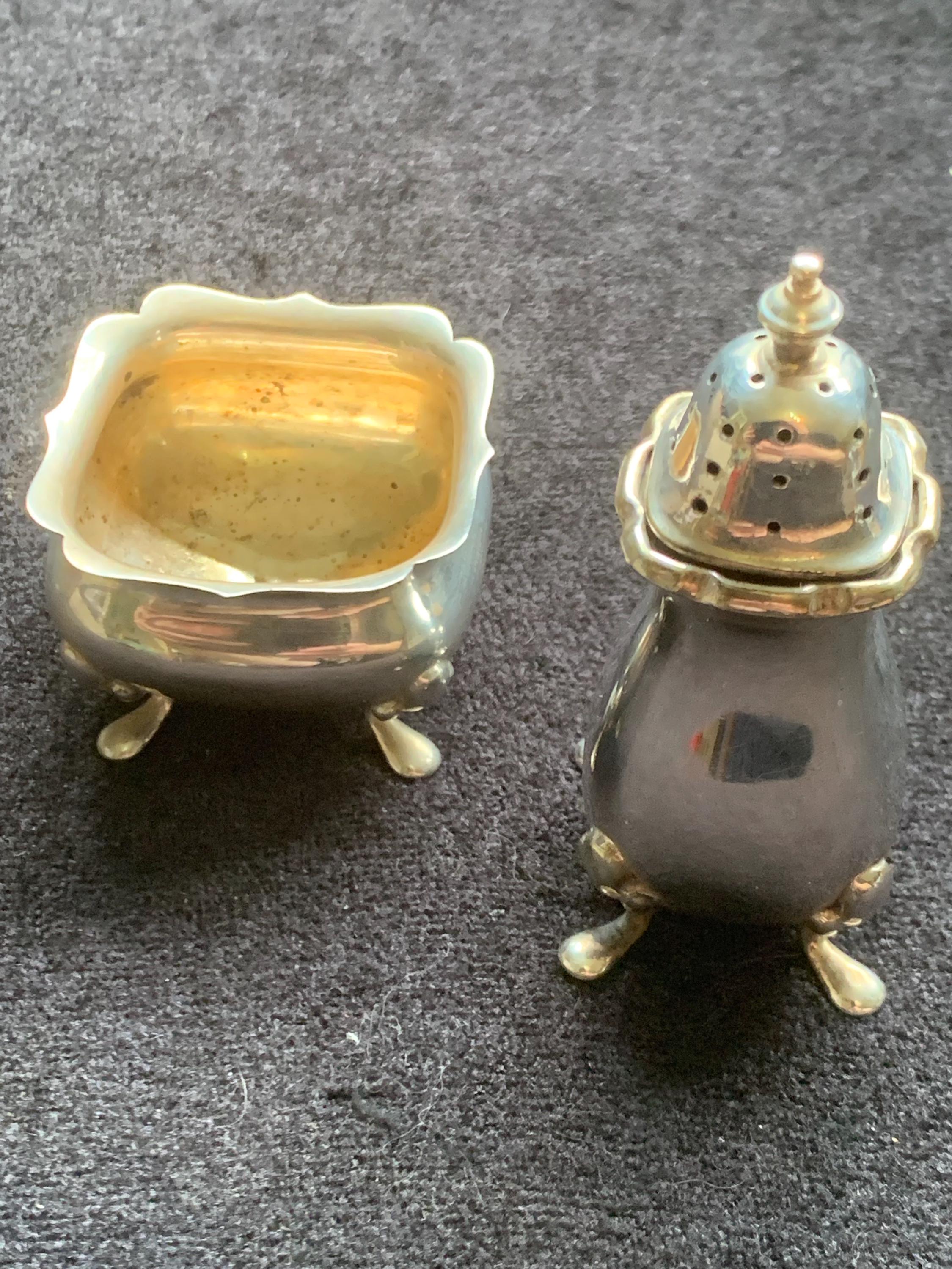 Vintage Mappin and Webb Silver Plated Condiment Set - Etsy UK
