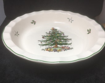Spode（スポード） パイ皿クリスマスツリー柄 新品未使用品 新品