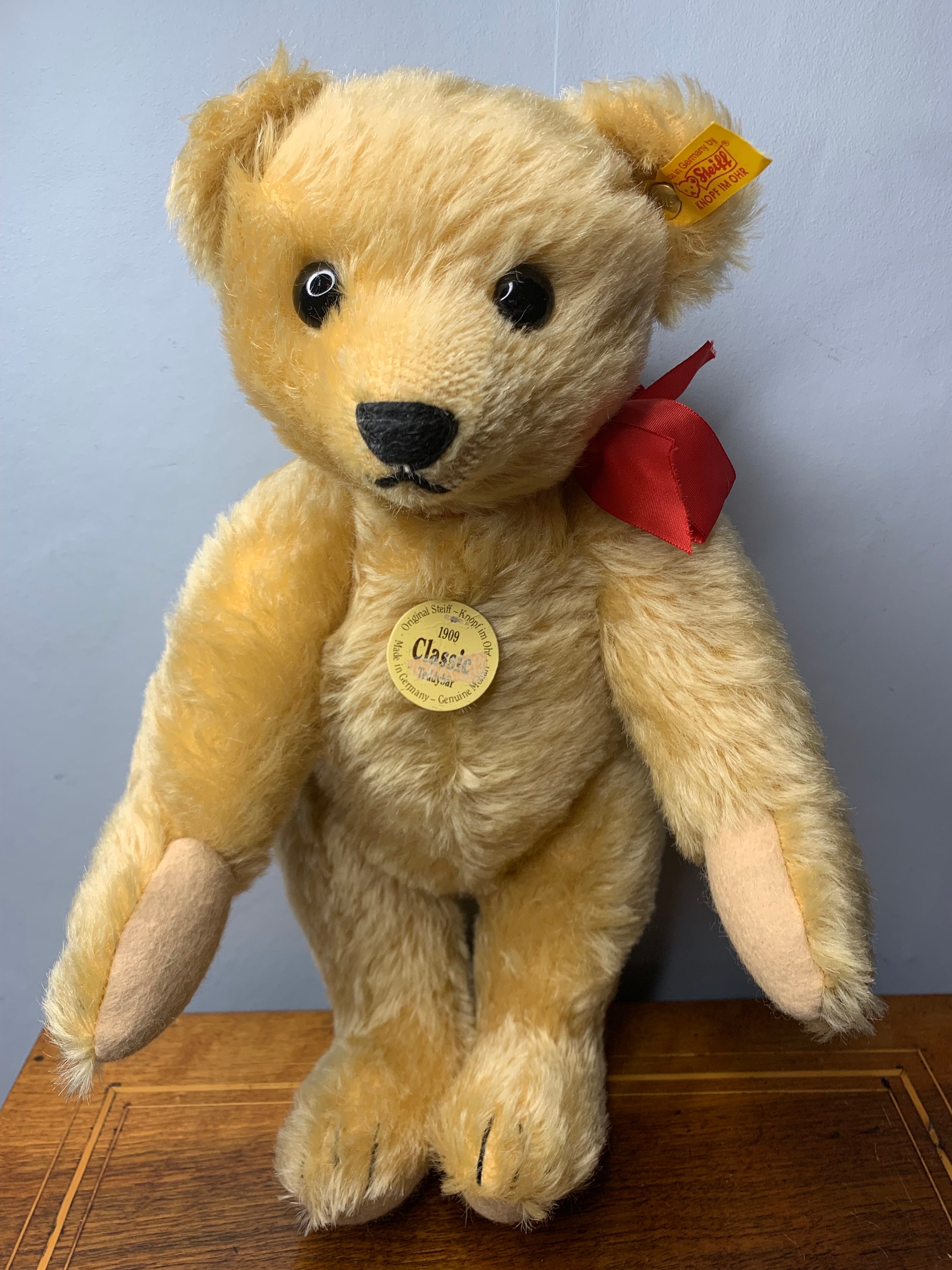 STEIFF Classic 1909 Replica Mohair TEDDY BEAR 000379 - Etsy