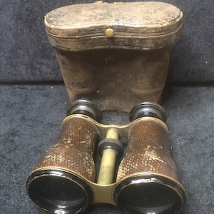 Antique Lightweight Opera Binoculars with original case