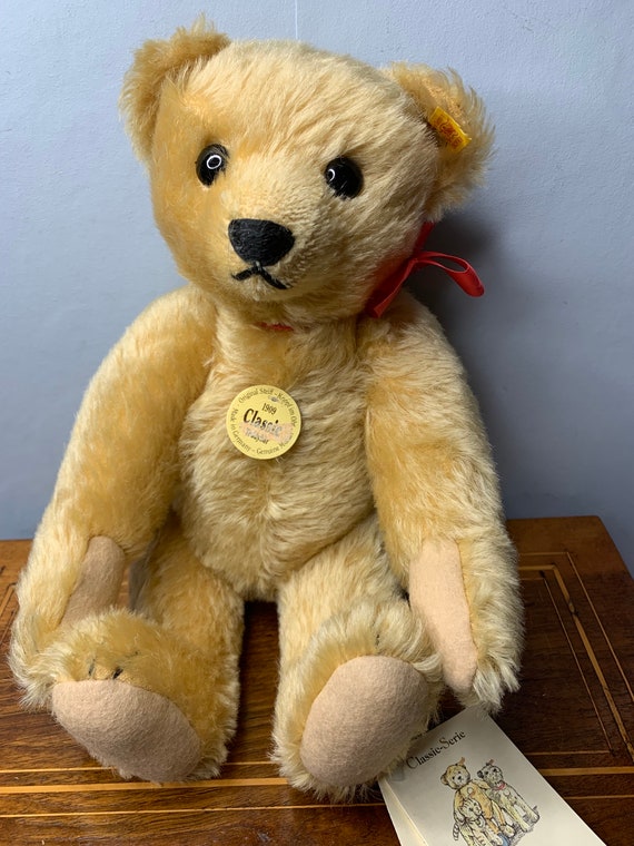 STEIFF Classic 1909 Replica Mohair TEDDY BEAR 000379 - Etsy STEIFF Classic 1909 Replica Mohair TEDDY BEAR 000379 - Etsy