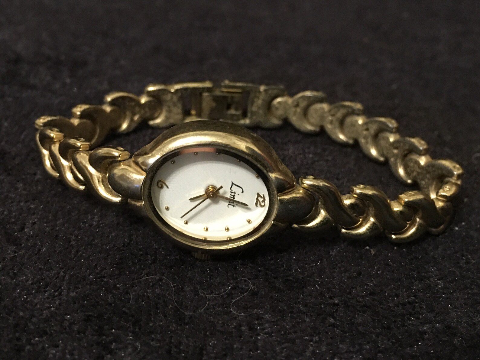 Vintage Limit Ladies Gold plated watch Etsy