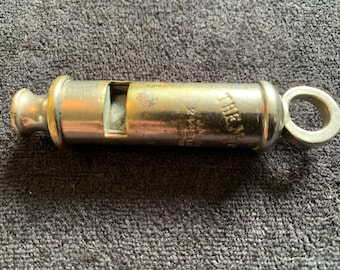 Vintage the Metropolitan Police Whistle Made in England by J