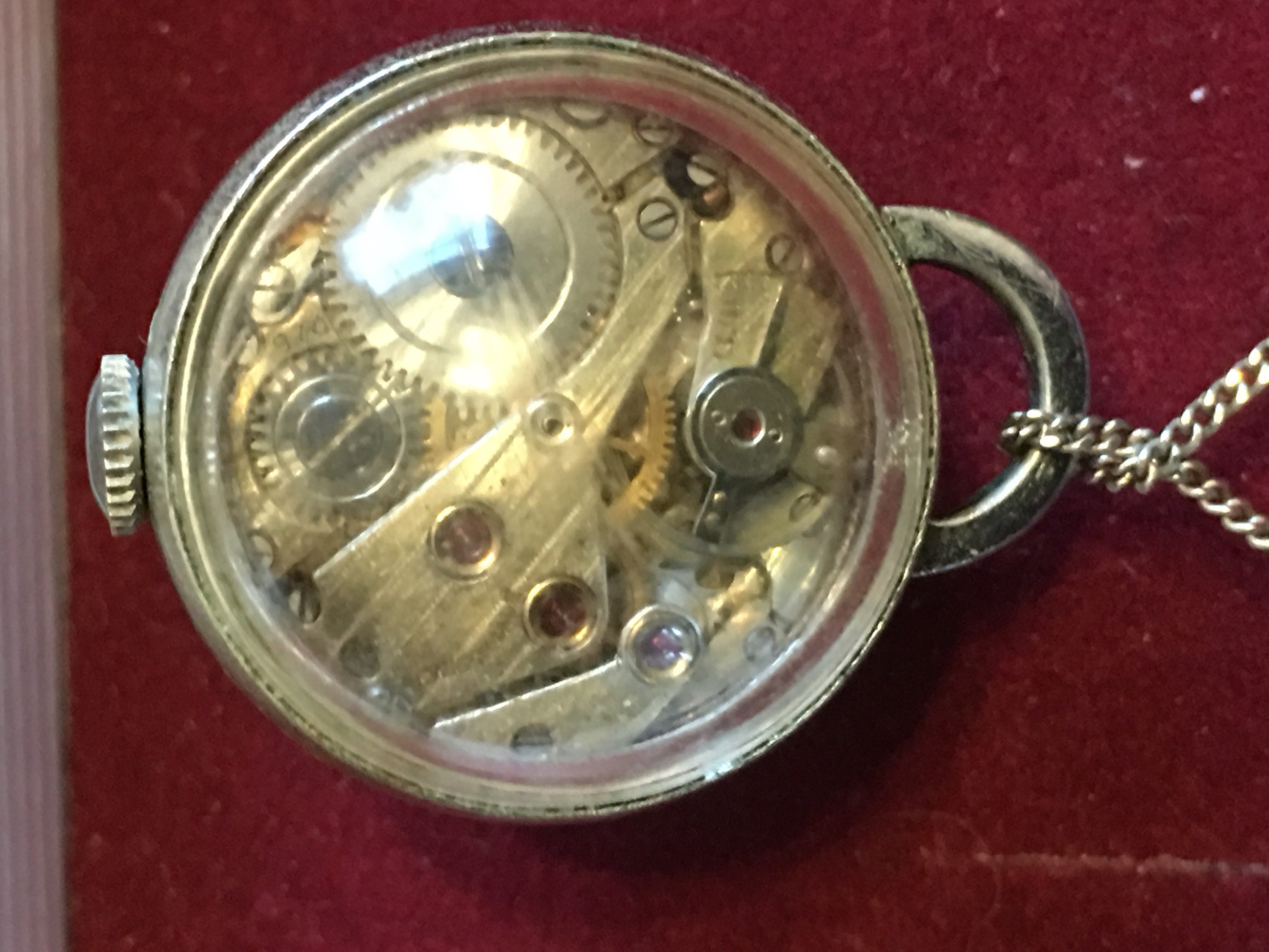 Antique Swiss Made Ladies Ball Watch on 925 Necklace Etsy Singapore