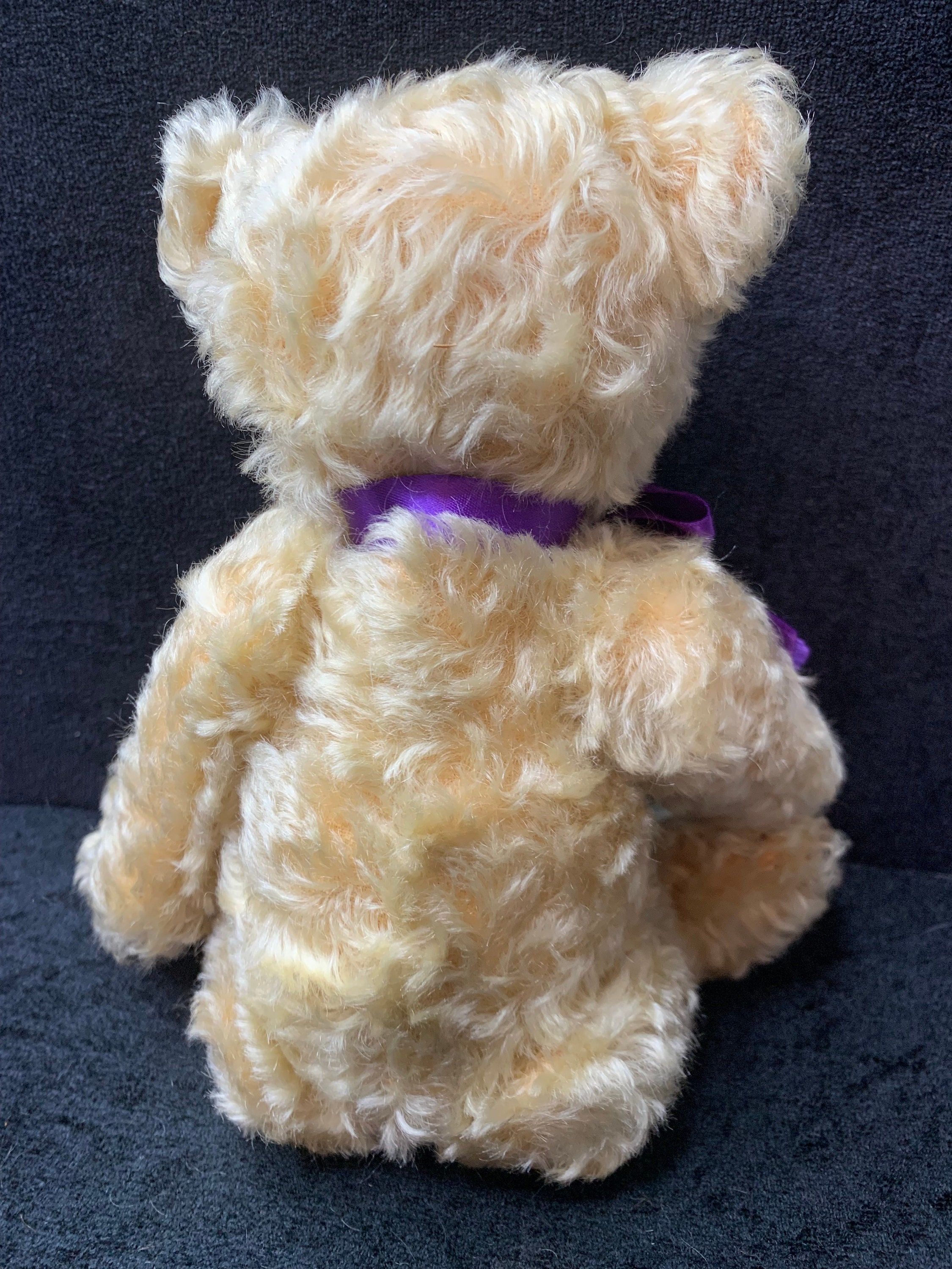 vintage steiff ୨୧ * もも色リボンの ウサちゃん