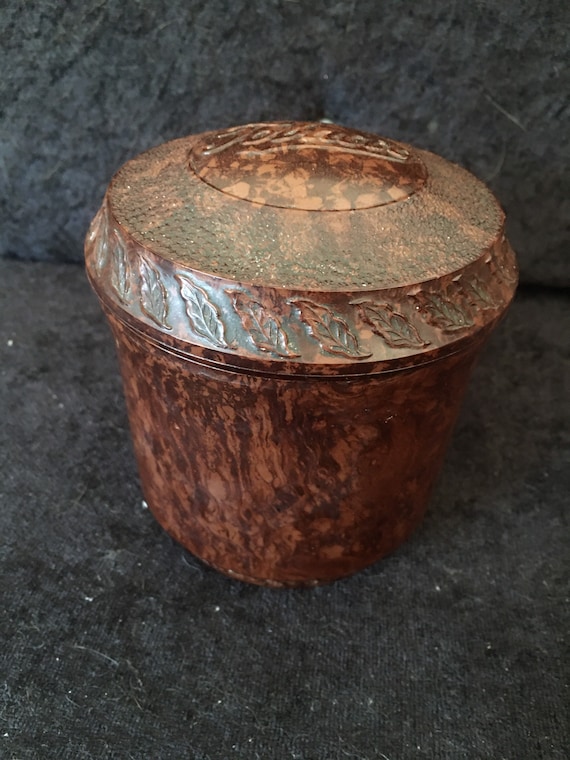 bakelite tobacco jar Vintage Bakelite Tobacco Pot 1930s