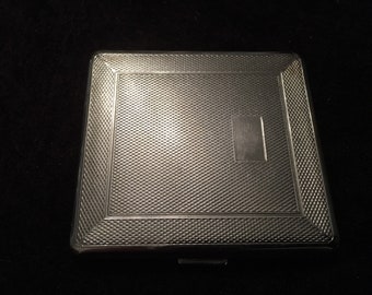 Vintage silver plated Cigarette case