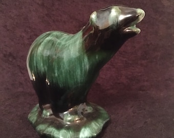 Vintage BMP Azul Montei -Pottery Canada Polar Bear