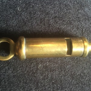 Antique the Metropolitan Post office Whistle made in England