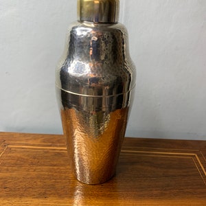Vintage Rare Carl Deffner Silver Plated Cocktail Shaker