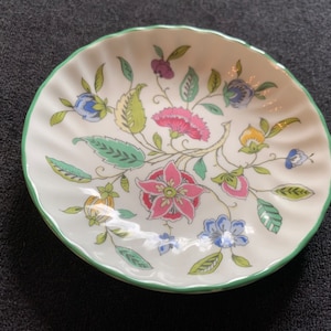 Vintage Minton Haddon Hall Jam Dish / Pin Tray