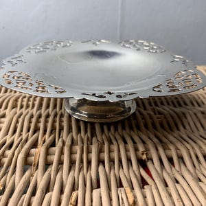 Antique Silver plate EPNS Bon Bon dish by BSC