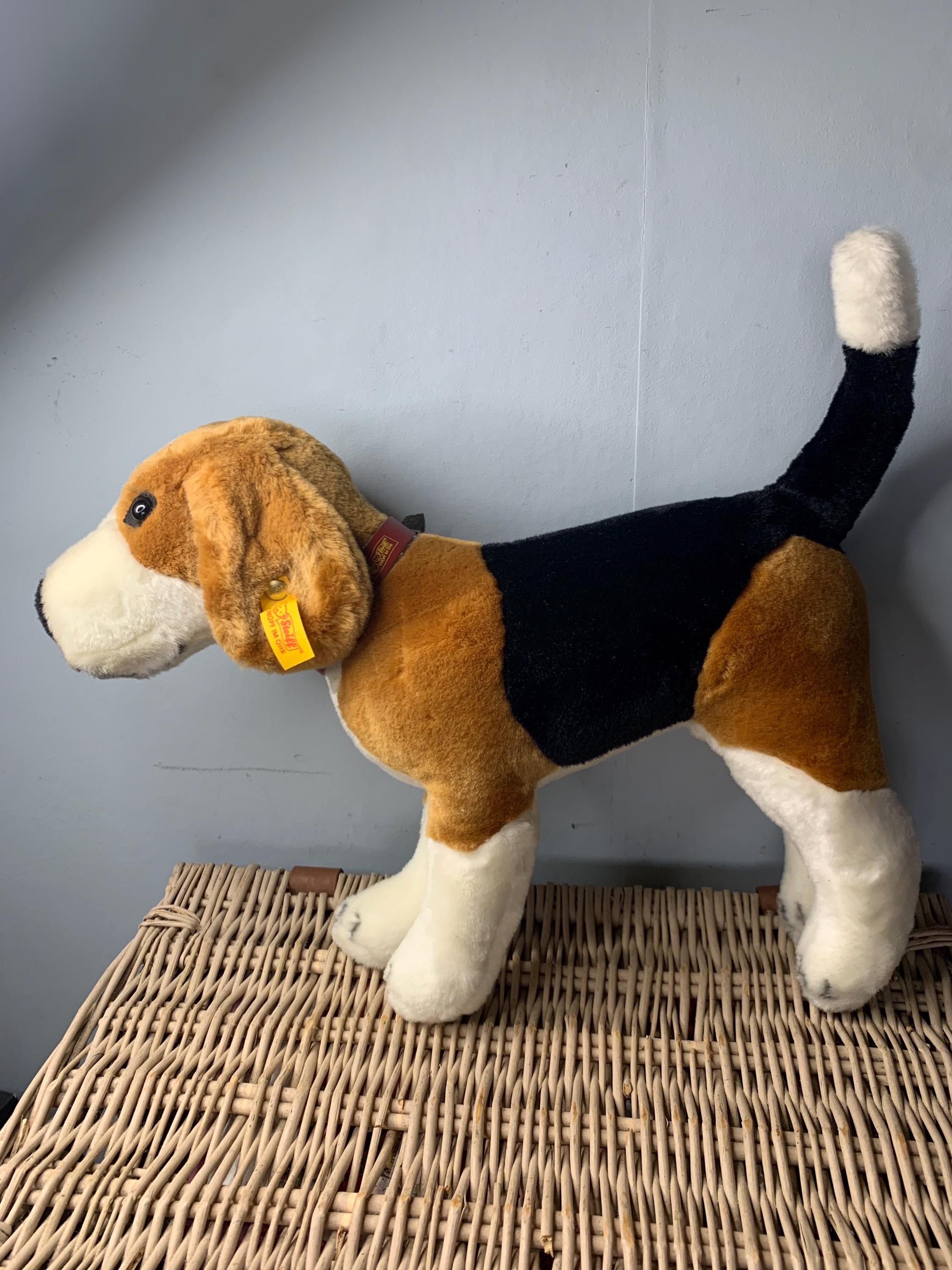 Steiff Beagle - Etsy