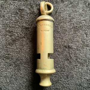 Vintage the Metropolitan Police Whistle made in England