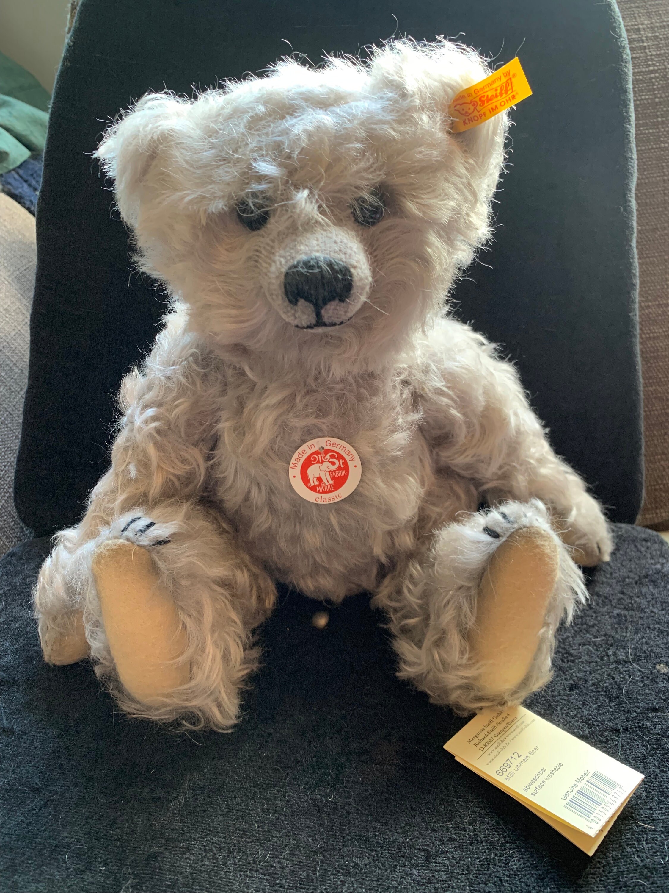 シュタイフ　STEIFF  Teddy Bu James Bond 