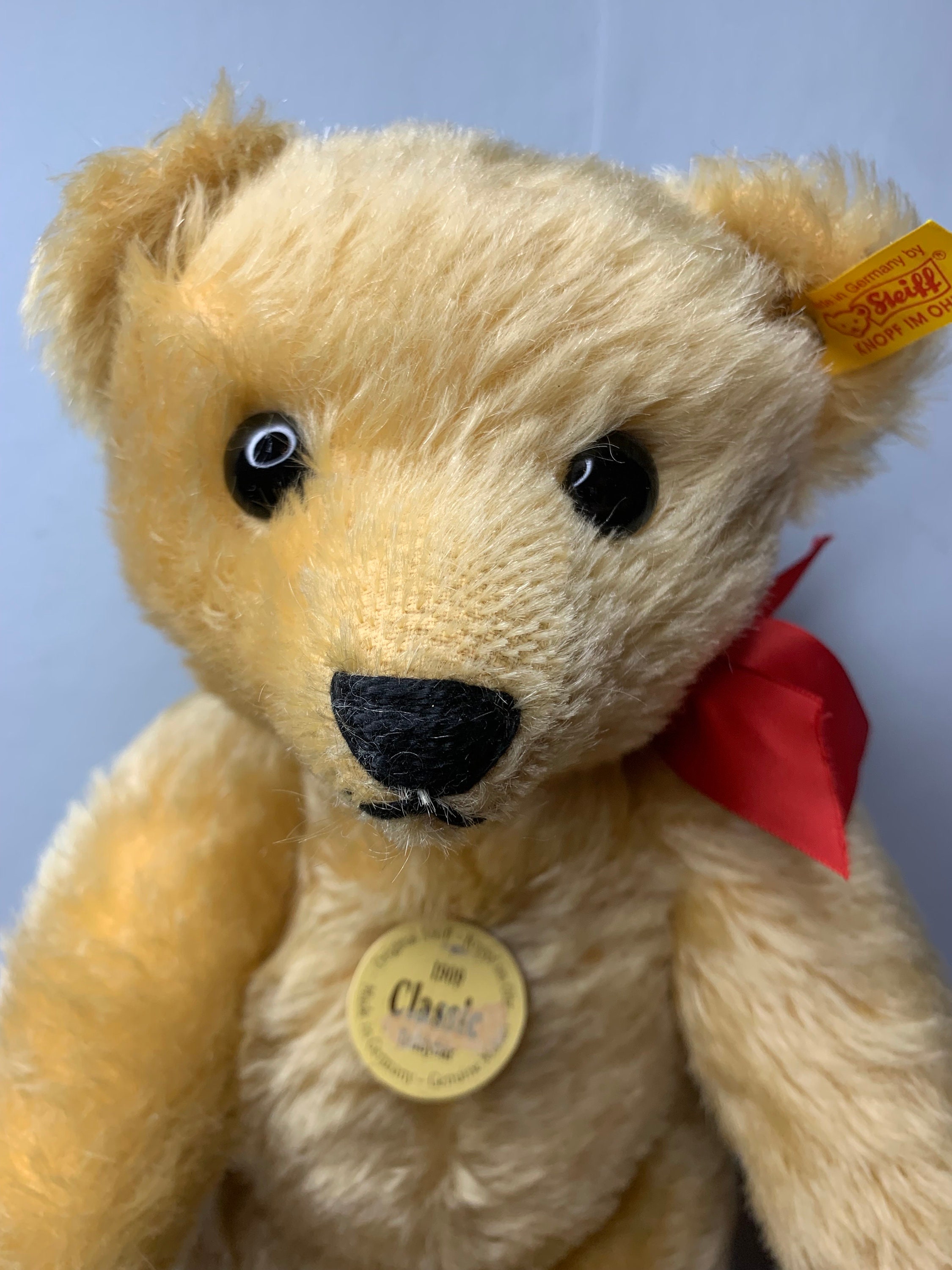 STEIFF Classic 1909 Replica Mohair TEDDY BEAR 000379 - Etsy