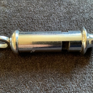 Vintage the Metropolitan Police Whistle made in England