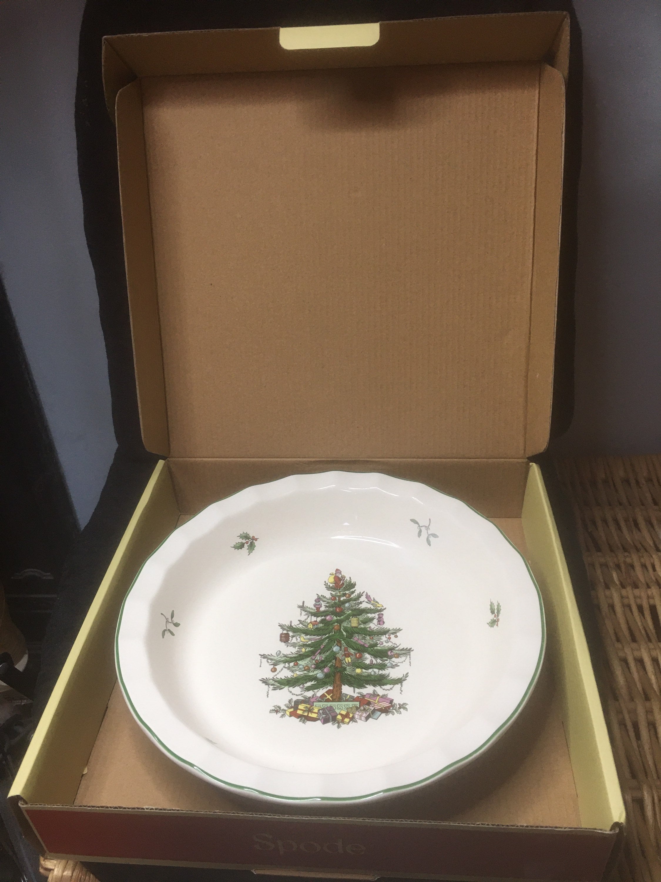 新品、オリジナルボックス入り、スポードクリスマスツリー、1938年製