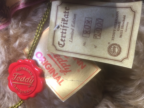 Hermann Classic Teddy Bear Brand NEW With Original Tags
