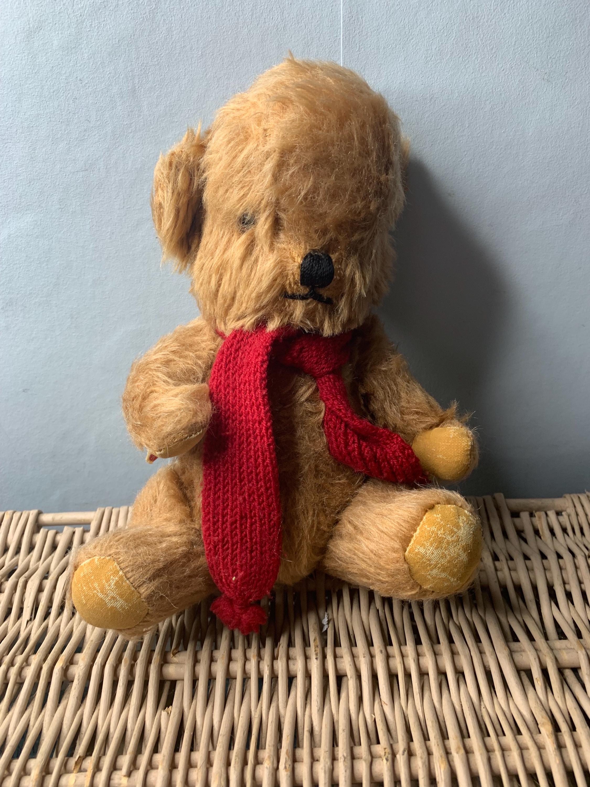 Rare Vintage Farnell Alpha Bear With Scalf 1960s With Tags - Etsy