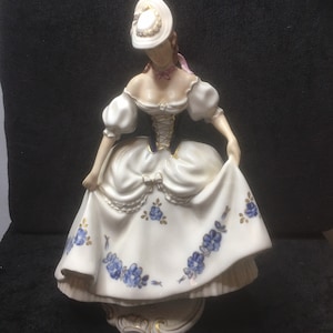 Vintage Rare stunning Royal Dux Bohemian Lady porcelain figure