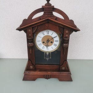 Horloge bois image 1